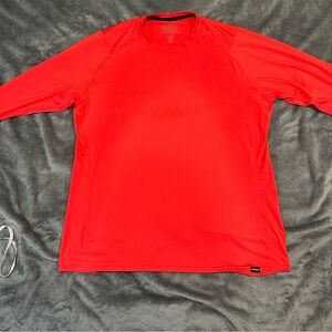 Patagonia Men's Long Sleeve Tee - Bright Red
